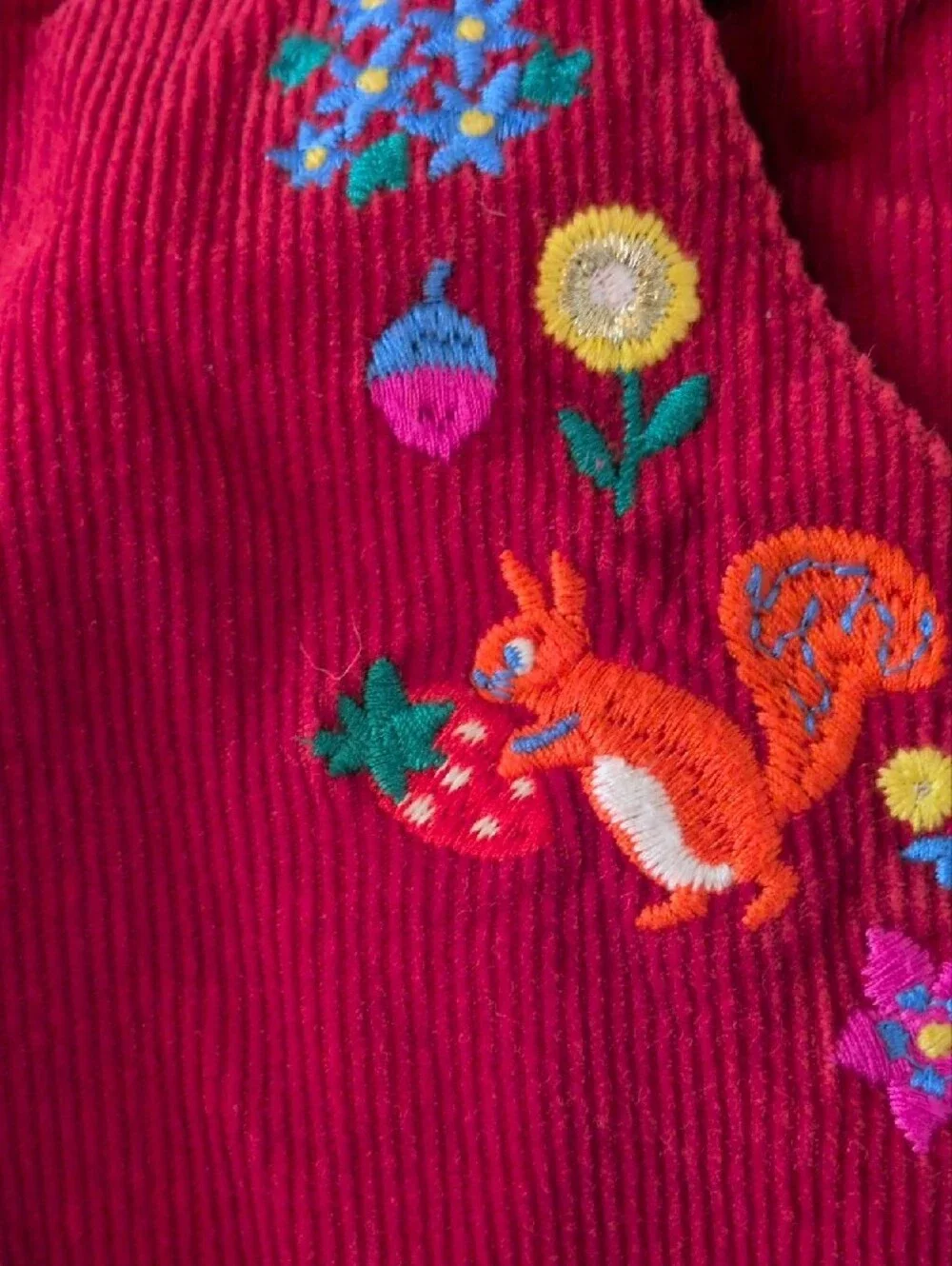 Mini Boden bright red